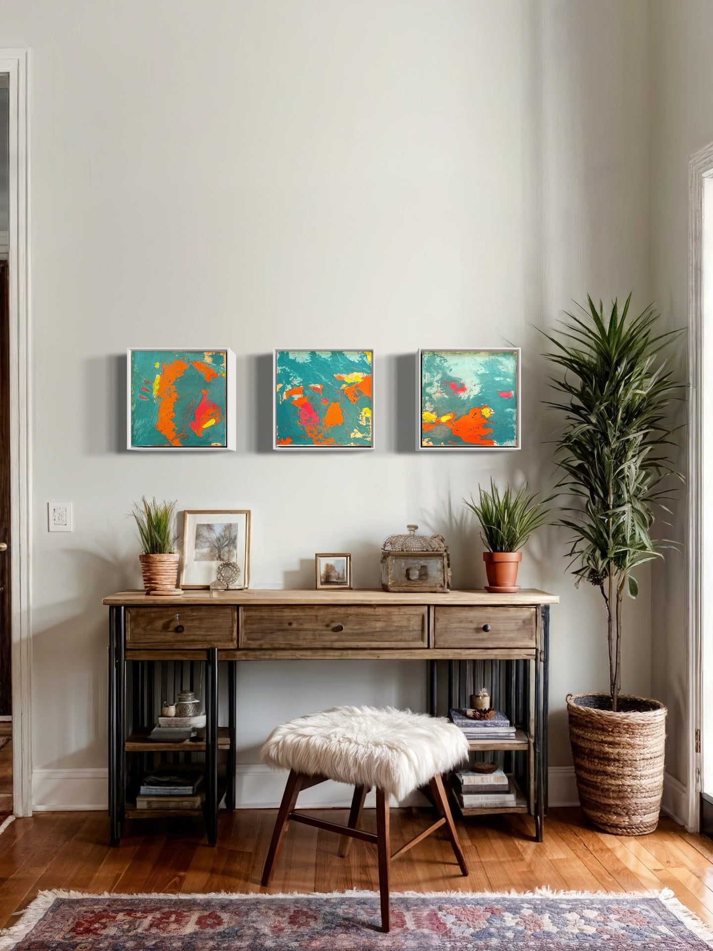 Triptych: Islands of My Mind